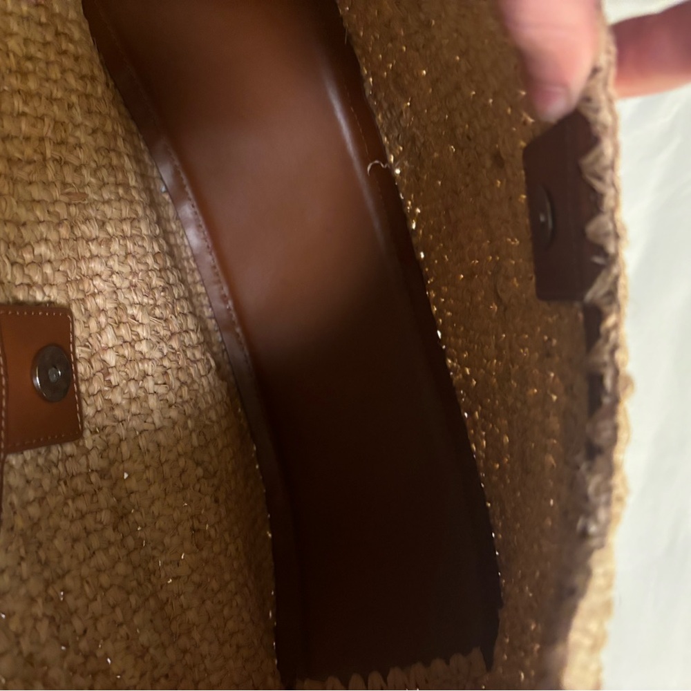 STAUD Tan Woven Hobo Bag - Picture 4 of 10